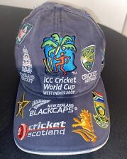 ICC Cricket World Cup West Indies 2007 Baseball BlackCap Hat Strapback Country for sale  Shipping to South Africa
