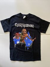 Camiseta Gildan Tour - IRON MAIDEN THE BOOK OF SOULS 2016 World Tour - Australiana comprar usado  Enviando para Brazil