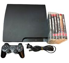 Cabos e jogos de controle para console PS3 Sony Playstation 3 SLIM 160GB CECH-3002A comprar usado  Enviando para Brazil