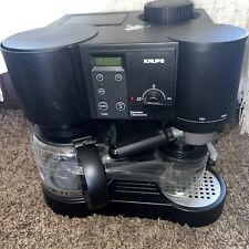 Krups 867 Cafe Bistro 10-cup Coffee and 4-cup Espresso Maker Tested & Cleaned for sale  Shipping to South Africa