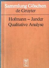 Qualitative analyse sammlung gebraucht kaufen  Bubenhm.,-Wallershm.