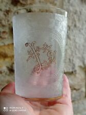 Ancien verre gobelet d'occasion  Douvres-la-Délivrande