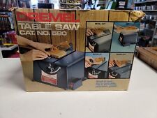 DREMEL # 580 4" HOBBY CRAFT MODELLING TABLE SAW W/ EXTRA NEW BLADE - FREE SHIP for sale  Carlisle