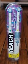 Kit completo de cepillo eléctrico Reach con 2 cabezales cepillo de dientes nuevo stock antiguo segunda mano  Embacar hacia Argentina