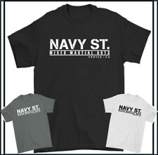 Navy St T-shirt Academia Mma Ufc Top De Treinamento Artes Marciais Mistas 2014 Reino Tee comprar usado  Enviando para Brazil
