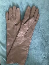 brown leather gloves for sale  SWINDON