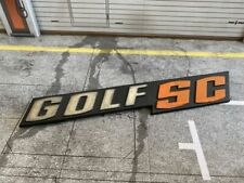 Golf emblem schild gebraucht kaufen  Berlin