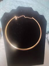 Gold plated choker for sale  LONDON