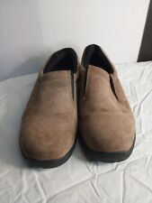 Sapatos de segurança masculinos Brahma couro marrom camurça dedo do pé de aço 10 Wo's 11.5 comprar usado  Enviando para Brazil