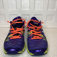 Tênis de corrida ASICS Gel Kinsei 5 feminino roxo laranja T3E9Y - Tamanho 7 comprar usado  Enviando para Brazil