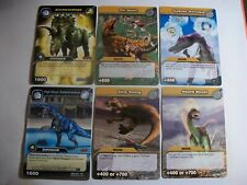 Used, 6- DINOSAUR KING TRADING CARDS- LOT #6 for sale  Canada