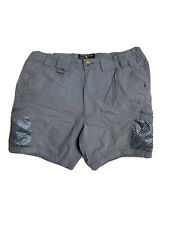 Shorts de pesca Hook & Tackle azul masculino para caminhada ao ar livre tamanho 32 comprar usado  Enviando para Brazil