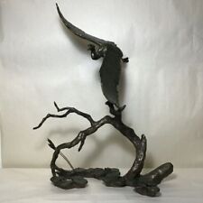 bronze bird sculpture for sale  Ithaca