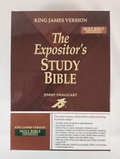 Bíblia de Estudo do Expositor KJV Concordância Jimmy Swaggert Couro Ligado com Caixa comprar usado  Enviando para Brazil