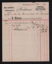 Vohenstrauss rechnung 1898 gebraucht kaufen  Leipzig