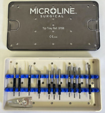 Conjunto de 11 dissecadores de grampos laparoscópicos Pentax Microline com estojo de laparoscopia comprar usado  Enviando para Brazil