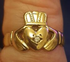 9ct gold claddagh for sale  Ireland