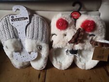 Bnwt slippers christmas for sale  HAWES