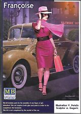 Master Box elegante década de 1940 a 1950 mulher andando, FRANCOISE em 1/24 067 B4 comprar usado  Enviando para Brazil