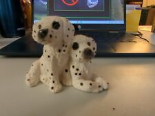 Vintage Stone Critters Dalmation Puppies Puppy Dog Figurine Made in USA 1987 for sale  Shipping to South Africa