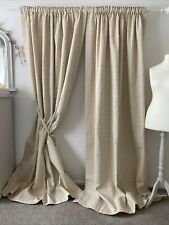 Cream brocade curtains for sale  BRISTOL