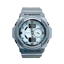 Usado, Relógio Casio G-Shock azul metálico GA-150 prata quartzo analógico comprar usado  Enviando para Brazil