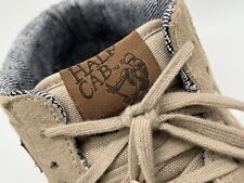 Tênis Vans Half Cab Skate Masculino 10 Prata Mink Tan Camurça Lona, usado comprar usado  Enviando para Brazil