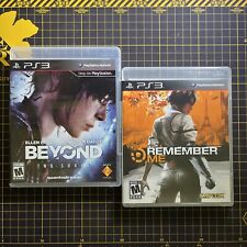Lote de 2 Remember Me & Beyond Two Soul PlayStation 3 PS3 versão EUA comprar usado  Enviando para Brazil