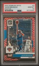 2022 DONRUSS OPTIC JALEN BRUNSON PHOTON SP PSA 10 GEM MINT KNICKS E07 comprar usado  Enviando para Brazil