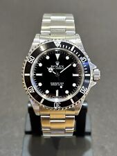 Rolex submariner black for sale  LEICESTER