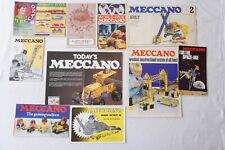 Meccano toys instructions for sale  WATFORD