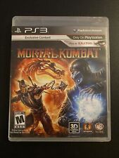 Mortal Kombat CASE ARTWORK & MANUAL ONLY Playstation 3 PS3 Sony (MK 9) for sale  Shipping to South Africa