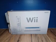 Consola Nintendo Wii blanca RVL-101 modelo raro caja abierta nunca usado sistema en caja  segunda mano  Embacar hacia Argentina