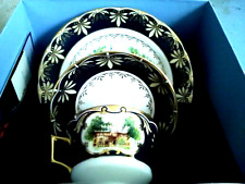 SUPERB WEDGWOOD GENIUS COLLECTION OXFORD TEASET BONE CHINA LTD ED FOR INT SOC for sale  Shipping to South Africa