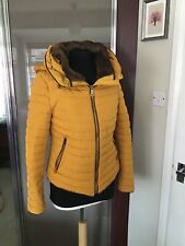 Zara mustard puffa for sale  CHESTER LE STREET