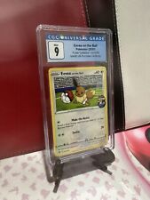 Cartão Pokemon CGC 9 perfeito estado Eevee On the Ball 002/005 FUTSAL futebol PROMO comprar usado  Enviando para Brazil