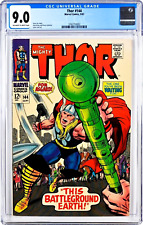 Thor #144 (1967) CGC 9.0, w idealnym stanie etui! Czarodzieje Trzy!~ MAGNIR! BRONA! FORSUNG! na sprzedaż  Wysyłka do Poland