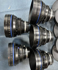 zeiss CP2 ，15/25/35/50/85mmT2.9T2.1T1.5T1.5T1.5 for sale  Shipping to South Africa