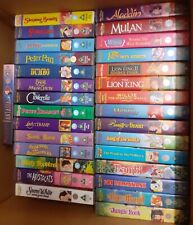 Disney vhs collection for sale  NEWPORT