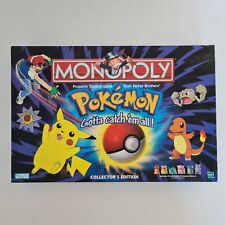 Pokemon Monopoly Edição de Colecionador Vintage 1999 Hasbro 1ª Edição comprar usado  Enviando para Brazil