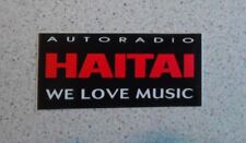 Autocollant sticker autoradio d'occasion  Noyal-Châtillon-sur-Seiche