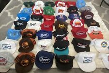 Vintage SnapBack Hat Job Lot Of 43 Bass Mercury Ranger Boats Ditto 3 Stripe USA for sale  Shipping to South Africa