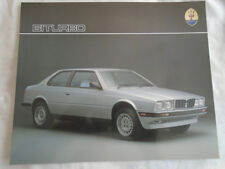 Maserati biturbo brochure for sale  KINGS LANGLEY