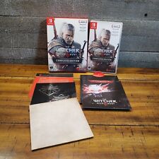 The Witcher 3: Wild Hunt Complete Edition (Nintendo Switch)Case & Extras No Game for sale  Shipping to South Africa
