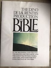 Dino laurentiis bible for sale  MARKET HARBOROUGH