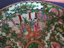 Tigela grande de porcelana oriental antiga de porcelana Famille Rose comprar usado  Enviando para Brazil