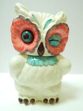 Anthropologie Winking Owl Ceramic Cookie Jar "A Real Hoot"  for sale  Evanston