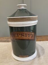 Antique apothecary green for sale  SUTTON-IN-ASHFIELD