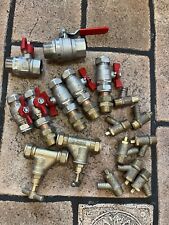 Brass valves draincocks for sale  SUNDERLAND