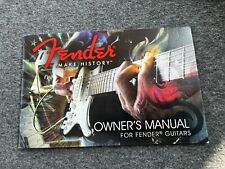 2011 fender owners for sale  Shipping to Ireland